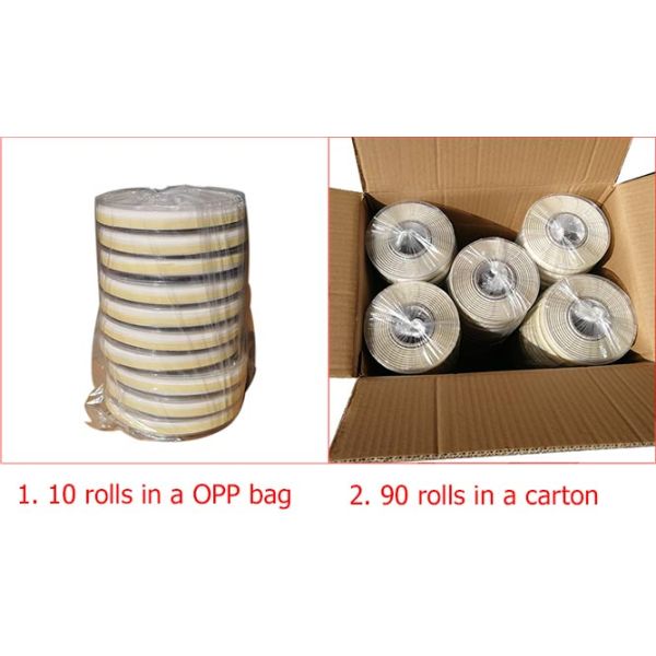 Package​ of  Fiber Filament Edge Cutting Tape