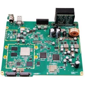White Silkscreen Industrial Control PCB Assembly for Automotive Electronics