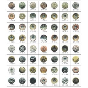 wholesale factory cheap price iron material metal jeans button