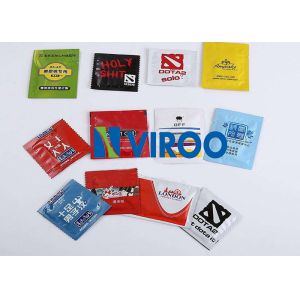 Sanitary individual pack wet tissues machine CE grade，disinfection wet wipes