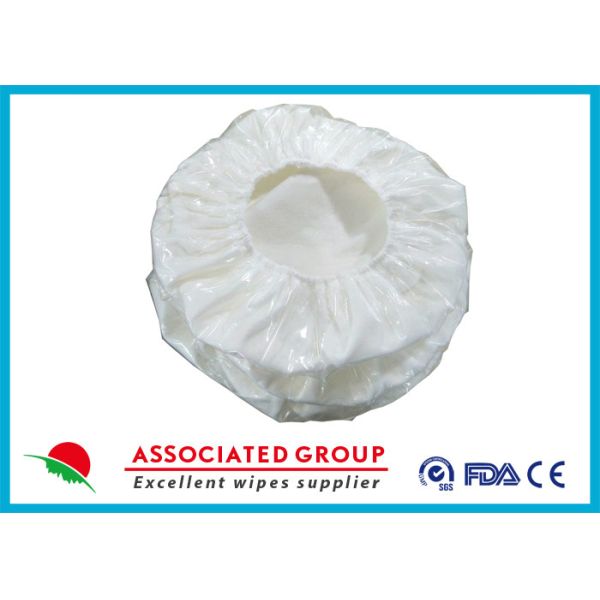 Buy 2 PLY Rinse Free Shampoo Cap , Ultra Absorbent Texture Waterless Shampoo Caps Hair Bath Cleaning at wholesale prices