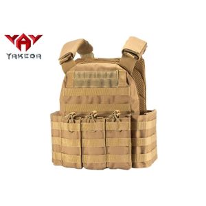 Molle Safety Lightweight Tactical Gear Vest / Military Combat Training Bullet