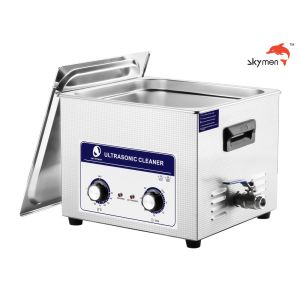 Sus304 Tank Knob 15L Mechanical Ultrasonic Cleaner