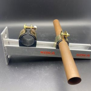 Gold Galvanized 1-3/8'' Customized Strut Mounting Cushion Clamps