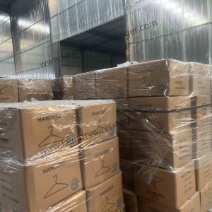 16inch Notched Shape Wire Suit Hanger For Dry Cleaning Shop