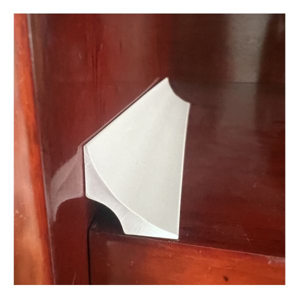 Customize Length PVC Cove Former Wedge Fillet in White Color 15x15mm 20x20mm