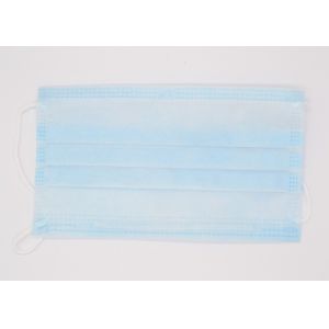 Non Woven Disposable Earloop Face Mask High Filtration Environmental Friendly