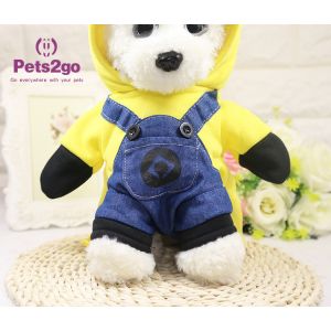 4kg M 38cm Chest Teddy Dog Apparel For Festival