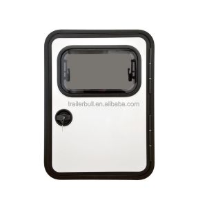 TearDrop Door 918x663 Motorhome RV Trailer with Flyscreen and Customization