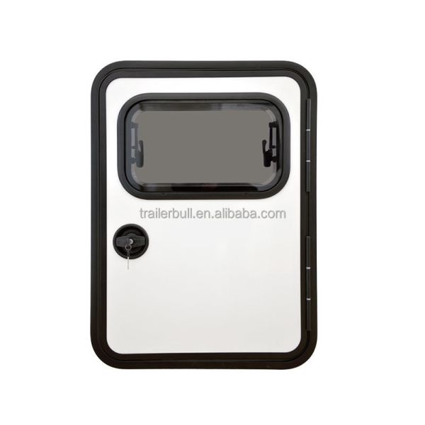 TearDrop Door 918x663 Motorhome RV Trailer with Flyscreen and Customization