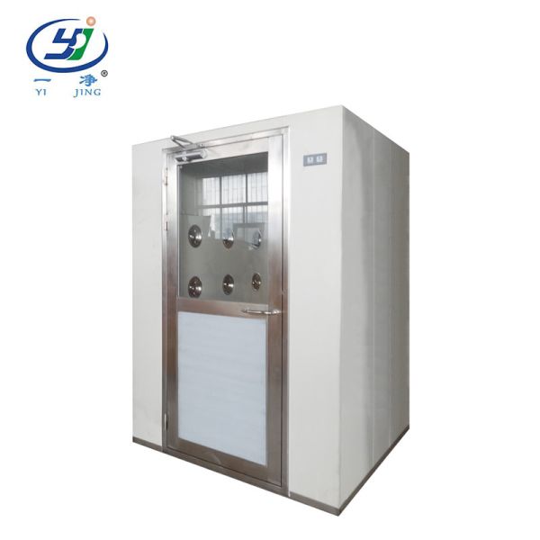 Buy Curtain Cabin 1.2mm Air Shower Cleanroom 1.5kw Air Shower In Pharmaceutical Industry at wholesale prices