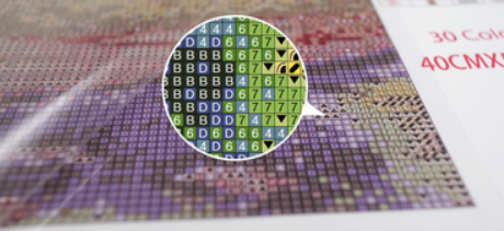 Diamond Painting Flower purple cross stitch kit crystal diamond