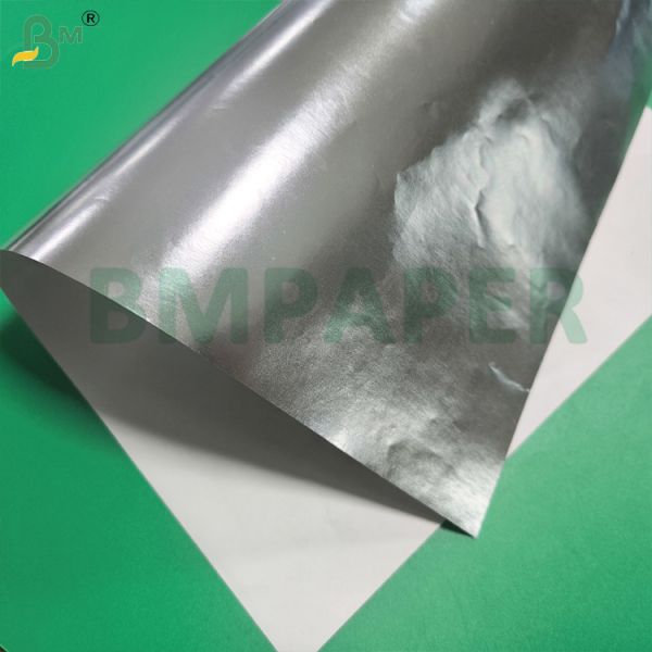 Metallized Paper Silver Color for Beer Bottle Labels Wet Strength Metallized Paper Silver Color For Beer Bottle Labels Wet Strength
