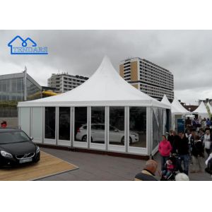 Hot Sale Outdoor Tent Pop ,Durable Celebration Pagoda Tent With Glass Wall For
