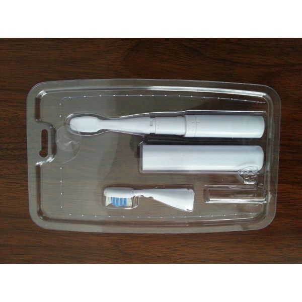 customise clear PVC PET APET plastic packaging for electronic toothbrush