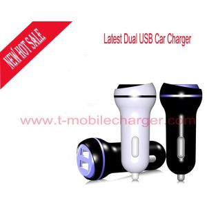 China Latest dual USB car charger Portable griffin car charger on sale