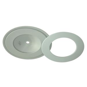 Fingerprint Resistant Stamping Oval Air Filter Element Upper And Lower Covers