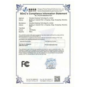 Shenzhen Dreamway Technology Co., Limited Certifications