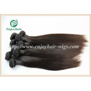 Brazilian 5A virgin remy hair weave ,natural color,straight hair extension 10''