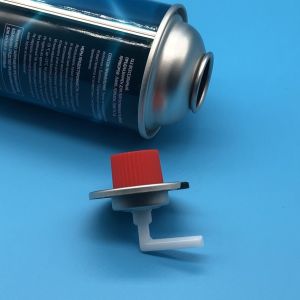 Stainless Steel Spring Camping Gas Valve with Inner Gasket Buna for Camping