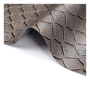 Spot Wholesale Pvc Bright Geometric Pattern Artificial Synthetic Leather