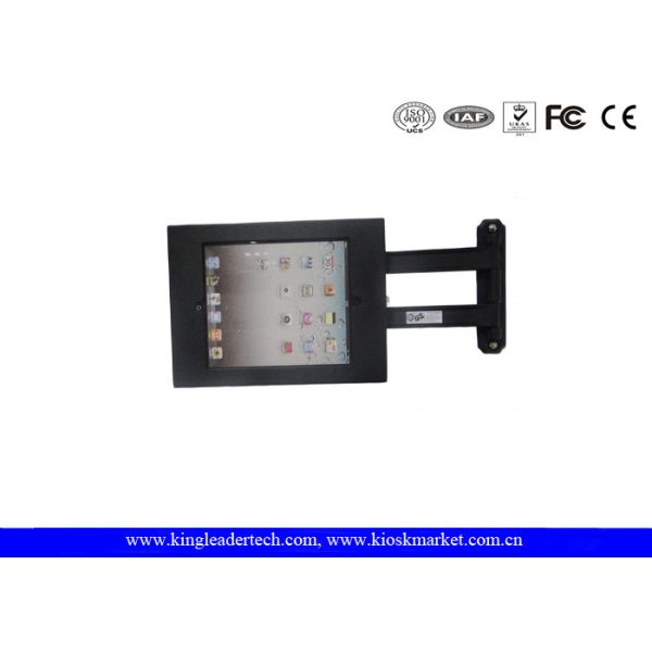 Buy Black iPad Arm Mount Adjustable , iPad Docking Station Wall Mounted at wholesale prices