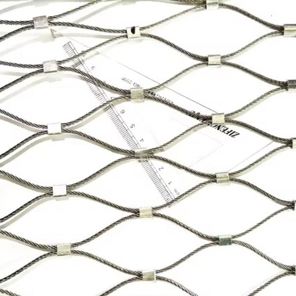 Buy Stainless Steel 304 316 Balustrade Cable Mesh Easily Assembled Rust Proof at wholesale prices