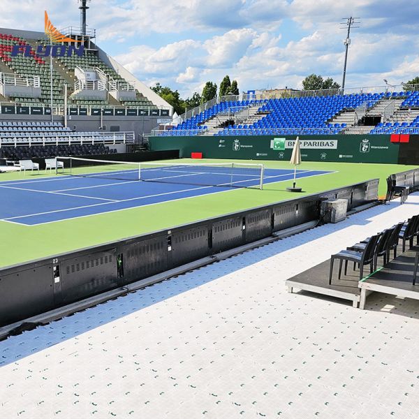 Slip Resistance Tent Flooring Event / Portable Event Floor For Safety And