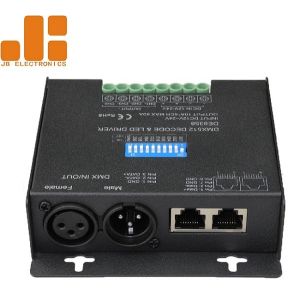 High Frequency DMX To PWM Dmx512 Master Controller For Constant Voltage RGBW
