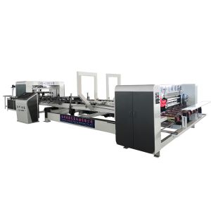 High Precise 2600mm Carton Folder Gluer Machine Automatic