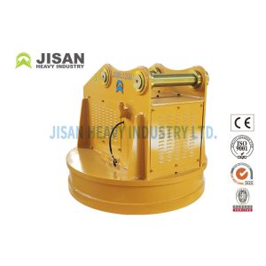 Electro Metal Scrap Lifting Magnet , Ripper Hydraulic Excavator Magnet