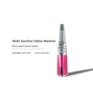7V 1A Permanent Makeup Tattoo Kit Lip Eyebrow Tattoo Machine Customize Logo
