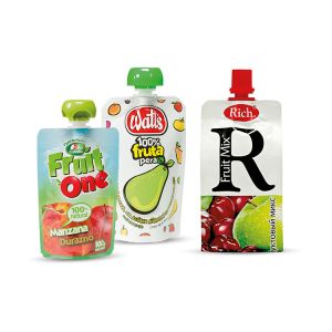 SGS Sealed 80 Micron Food Package Custom Spout Pouches