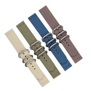 Zulu Canvas Strap Watch Band , 22mm Unisex Watch Wrist Strap