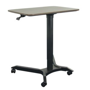 China Modern Design Pneumatic Stand Workbench Table for Computer Working Adjustable Height on sale