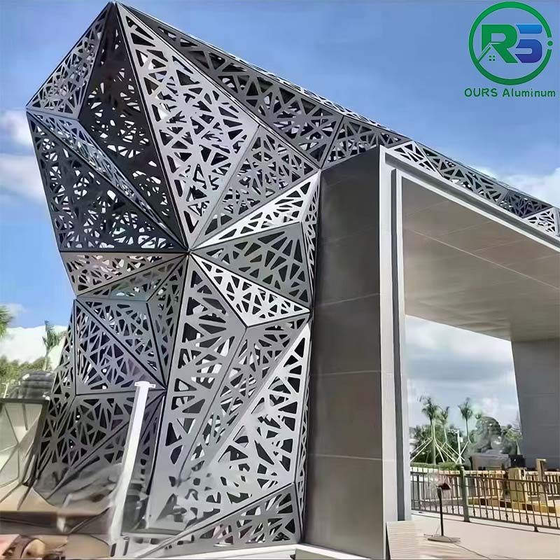 Modern and Simple Design 0.7-3.0mm Thickness Aluminum Wall Panels for Popular Decoration