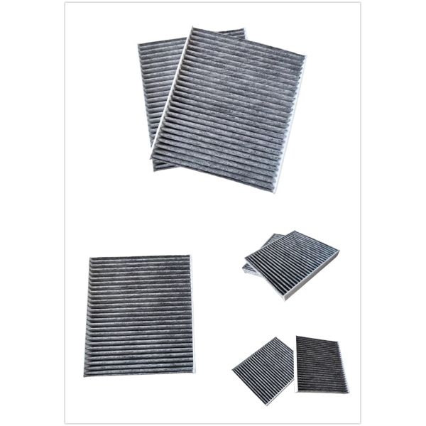 64119272642 Bmw Microfilter Carbon Cloth 64119163329 A Pair Car Cabin Filter