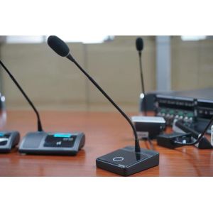 China Full Digital Conference Meeting Microphone Cat5 Basic Discussion Unit on sale