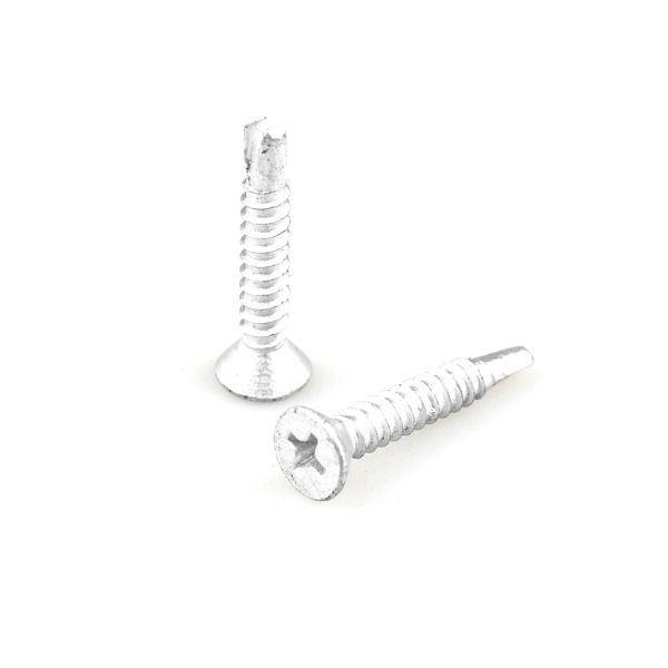 Countersunk Flat Head Phillips Drive Self Drilling Screws with Ruspert Coating
