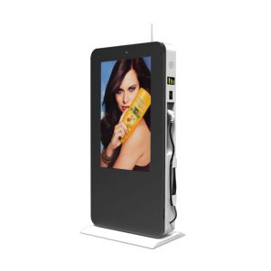 Urhealth outdoor 55-inch HD Digital Signage EV Charging Totem