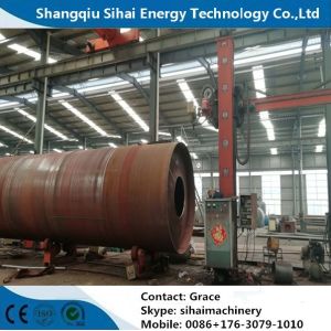300sq meters Area Required Tire Pyrolysis Plant with Advanced Features