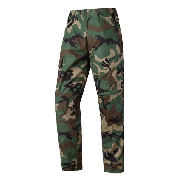 Logo-free Outdoor Man Camouflage Clothes for Work Training Long Sleeve Shirts Trousers
