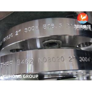 ASTM B462 NO8020 Nickel Alloy Steel Flanges Bridas