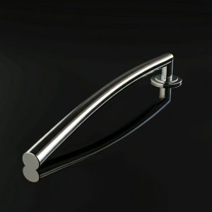 Sleek Polished Stainless Steel Handrails for Retail Spaces