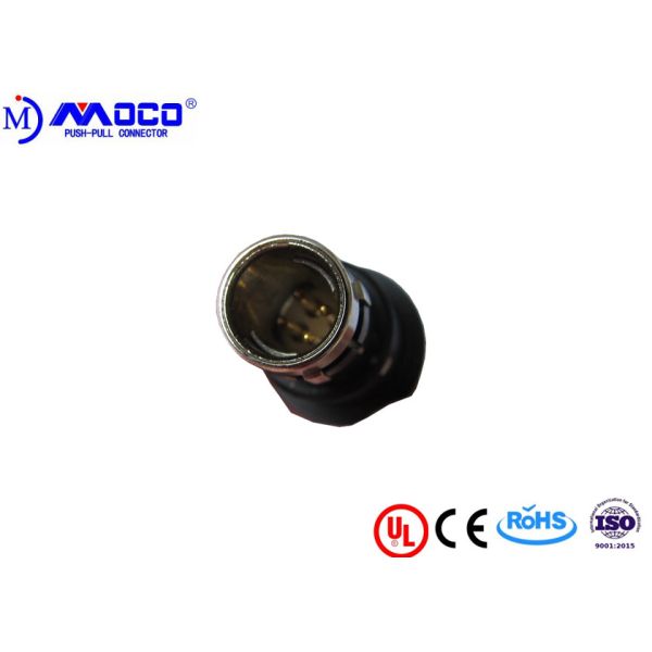 Buy Male Waterproof Circular Connectors 0C Series 4 Pin Sealed Ring Straight Plug at wholesale prices