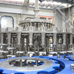 6000BPH 8000BPH Monoblock Liquid Filling Machine Particles Dosing Function