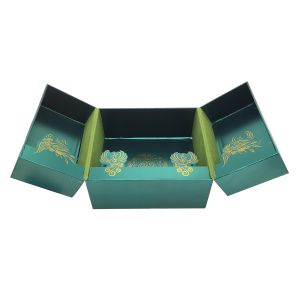 Custom Design Luxury Double-Door Cosmetic Packaging Box with 3-7 Days Sample