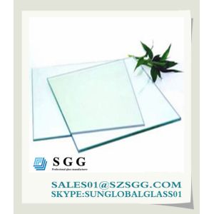 Quality High quality ultra thin float glass for sale