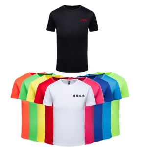 Quality 2021 new design Men/Women blank top T-shirt Wholesale Customized Logo printing heatransfer Private Label 150 Gram Polyester for sale
