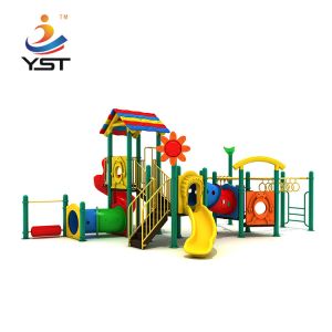 Roto Moulded Preschool Kids Playground Slide Powder Coated
